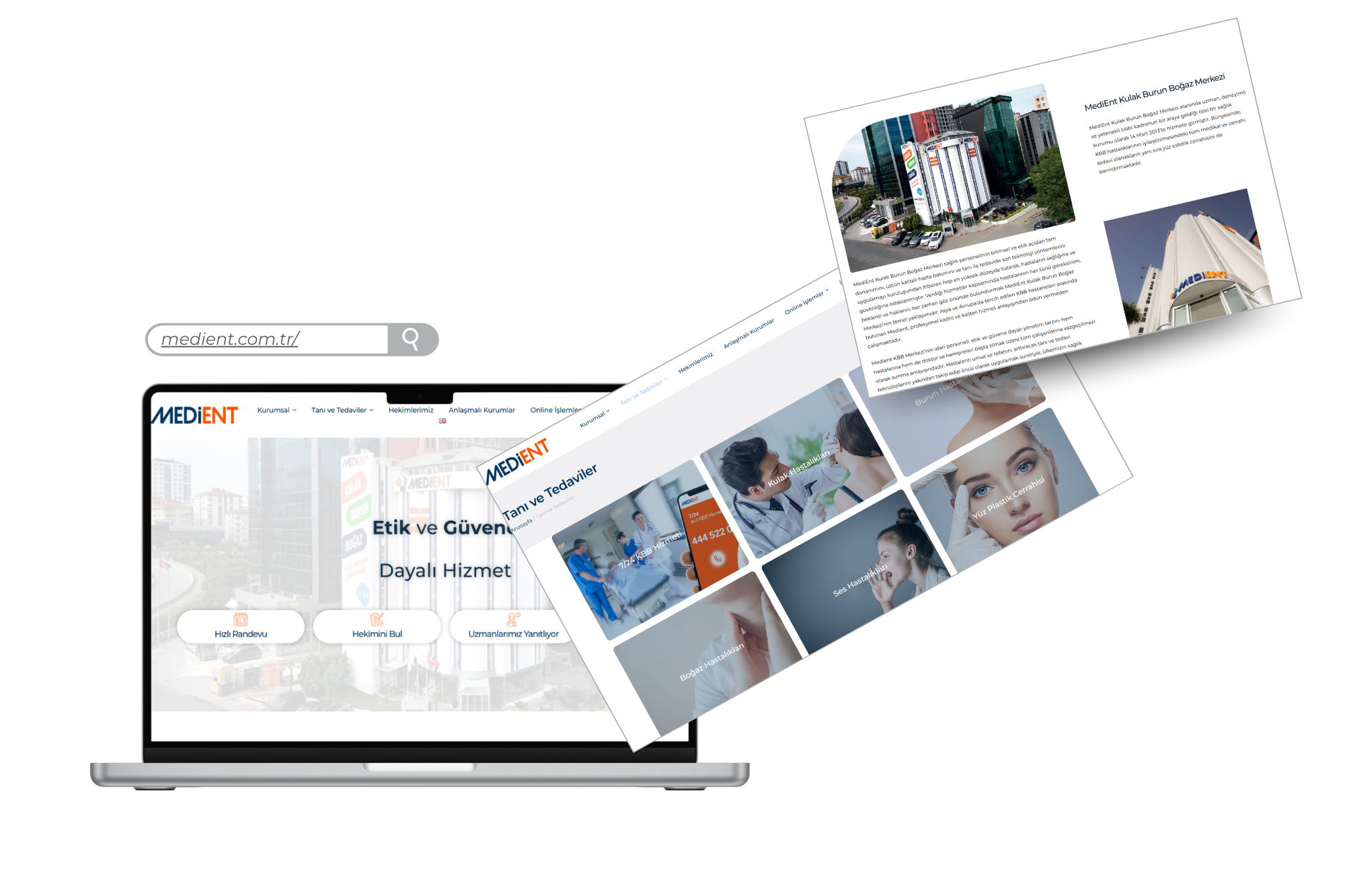 Medient Web Sitesi Çalışması Mucizefikir Ajans
