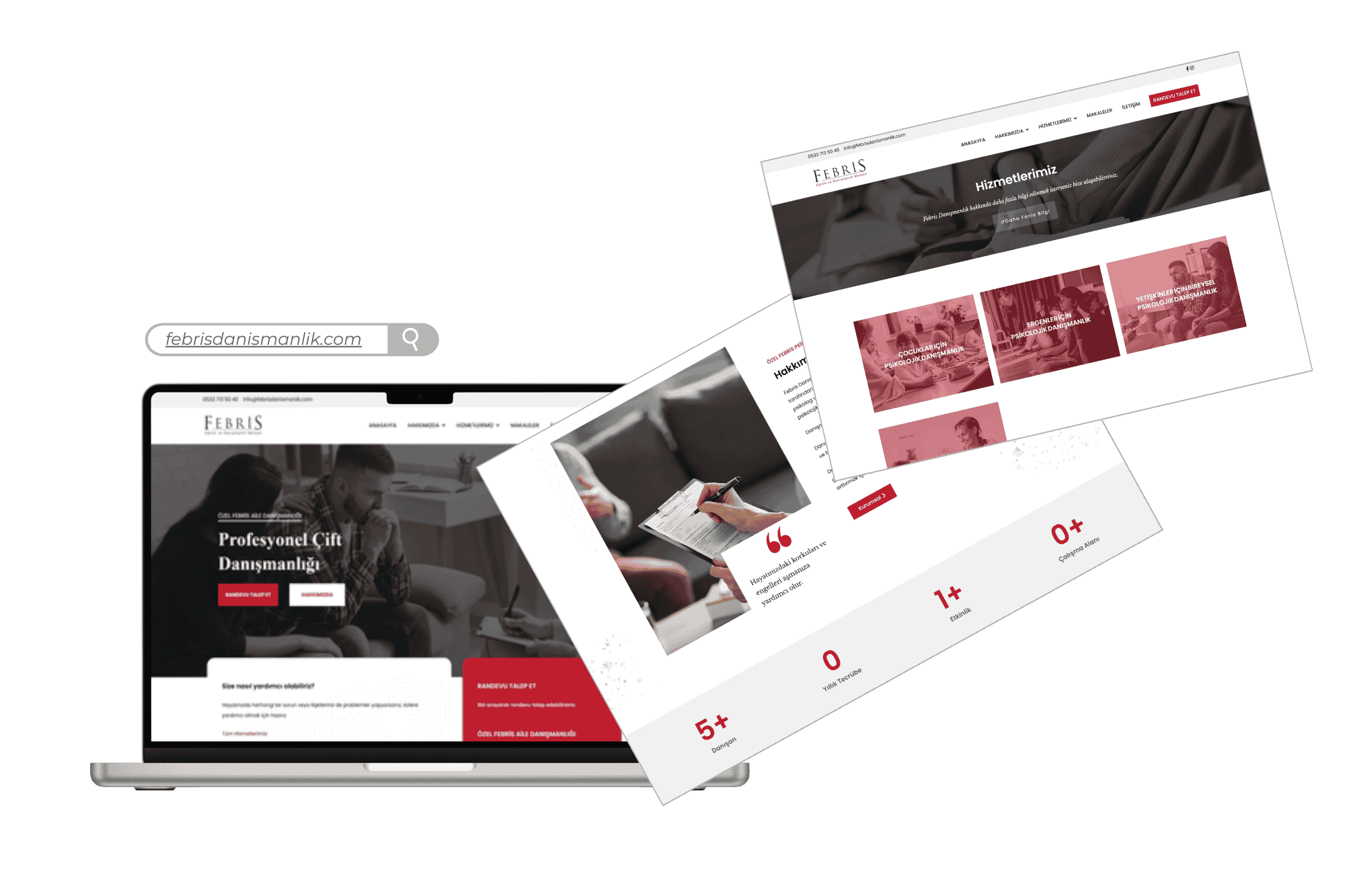 Febris Danışmanlık Sosyal Medya ve Web Tasarım projesi